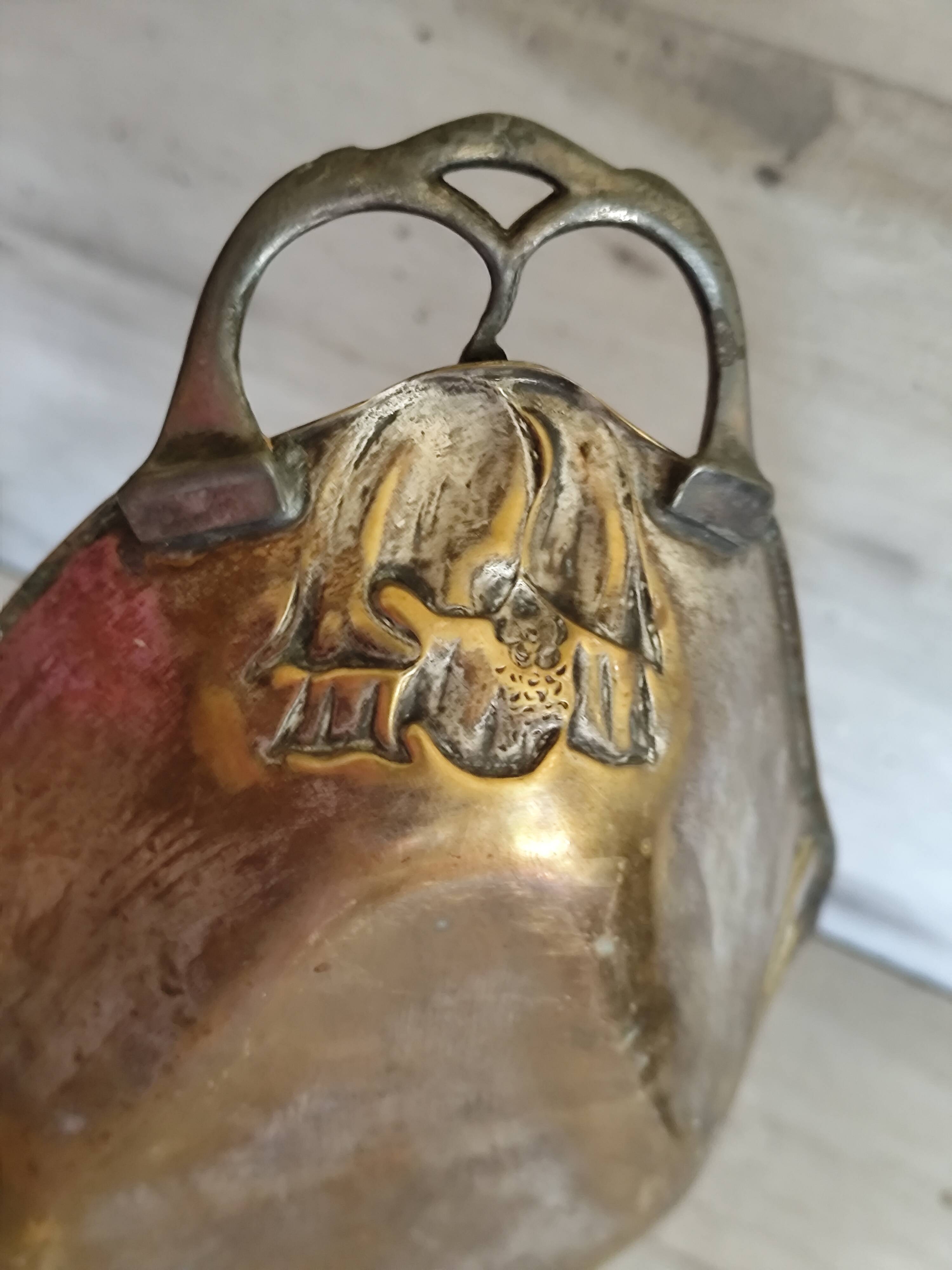 Art Nouveau bread basket