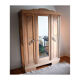 Armoire Art Déco bois clair
