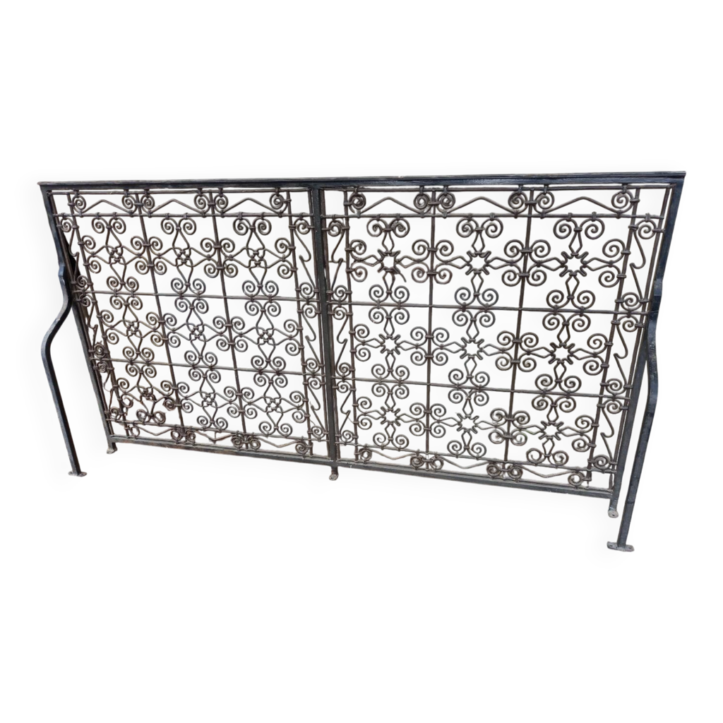Panneau Floral Fer Forgé 970x1120mm 12mm - Déco Fer Forgé