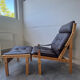 Fauteuil lounge scandinave "Hunter", années 1960