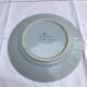 Old Plate Deco QUIMPER HB France Blue Ceramics - Vintage Painted Drawing
