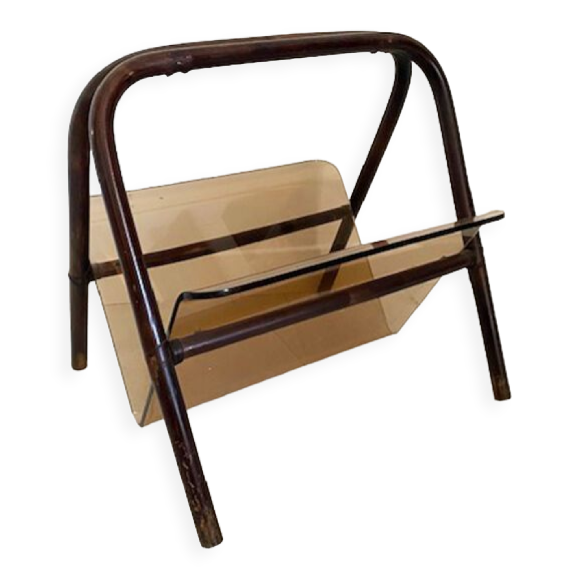 Plexiglas magazine rack