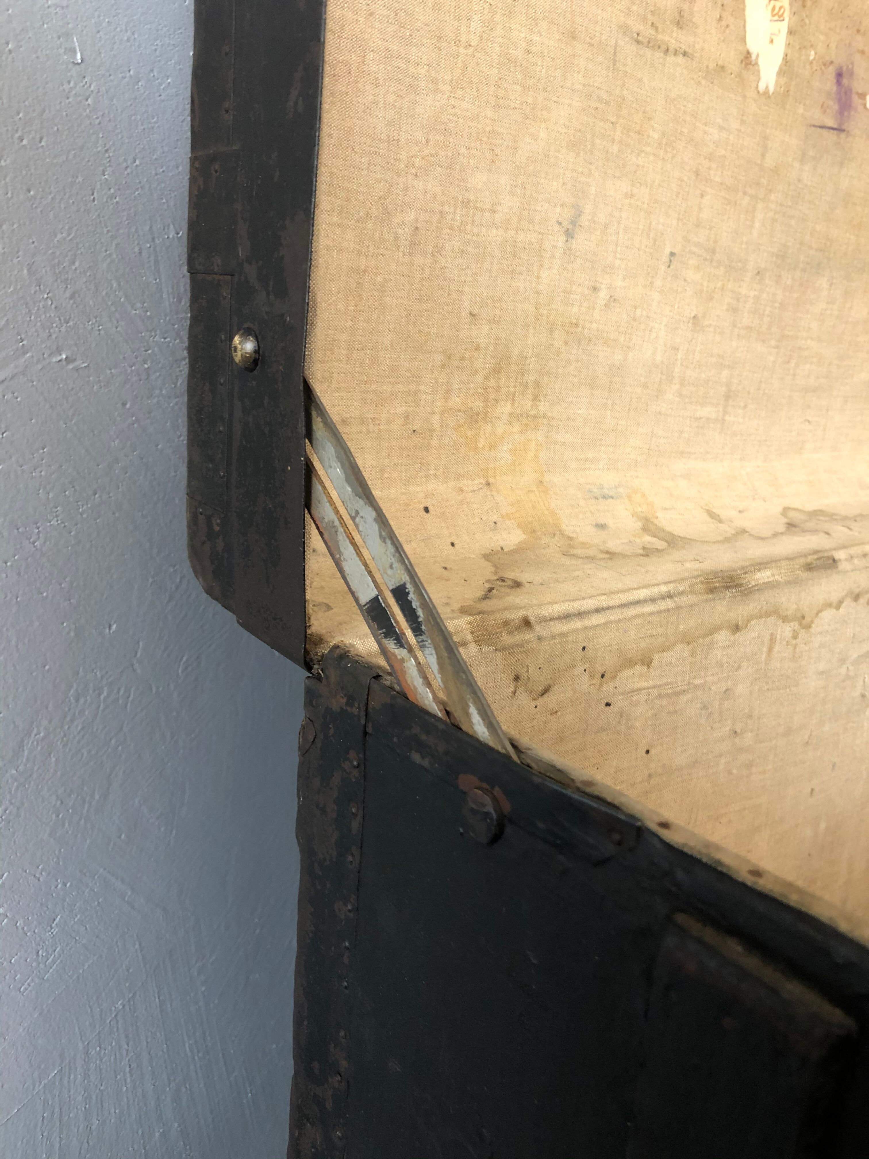 Ancient travel trunk