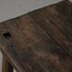 Solid oak farmhouse table, France, circa 1950