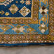 Oriental carpet 152 x 110 cm Blue background Handmade XXth