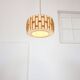 Mid-Century Danish Pendant Lamp in Teak, 1960s