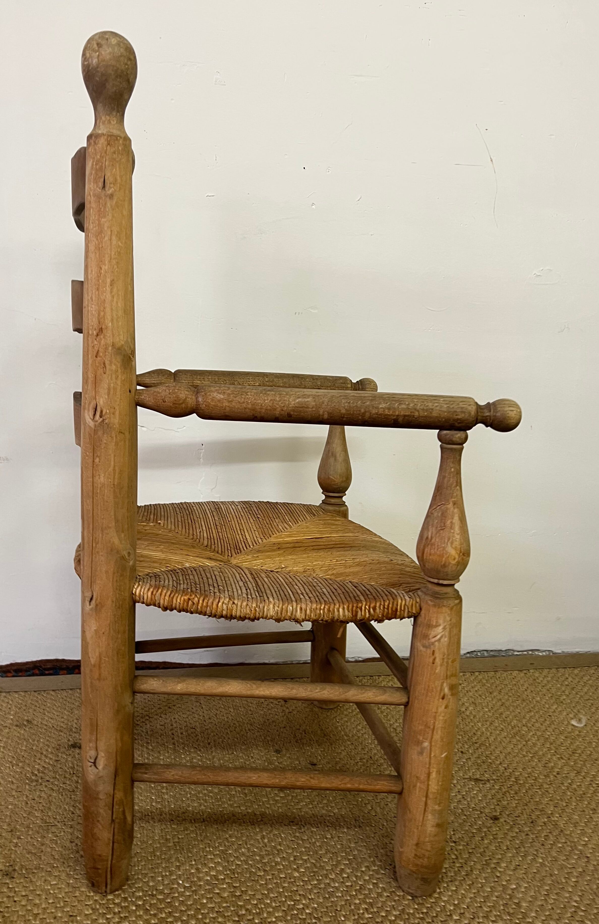 Solid wood chair