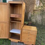 Asymmetrical Art Deco chest cabinet
