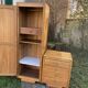 Asymmetrical Art Deco chest cabinet