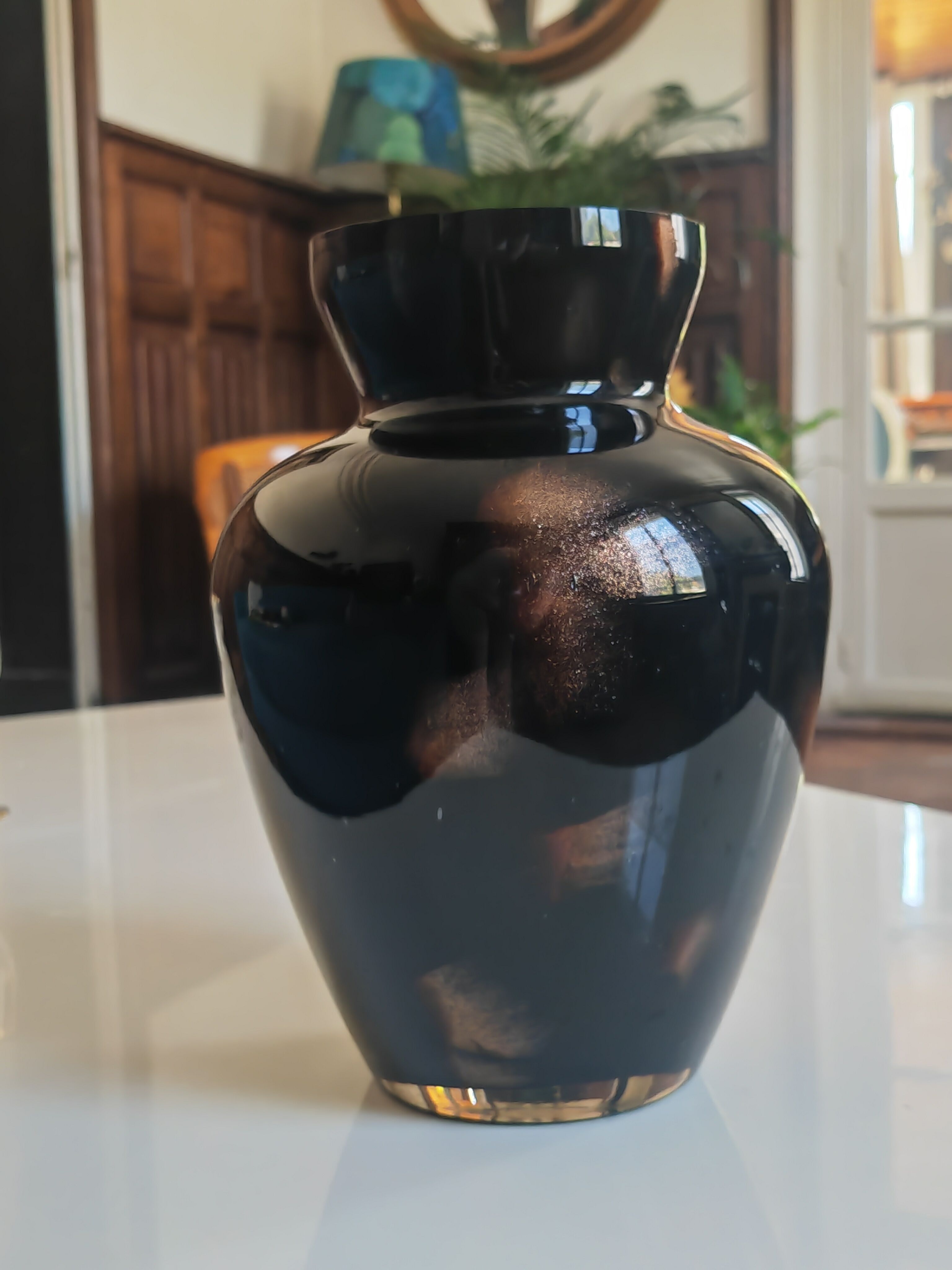 Nason aventurine vase