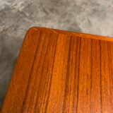 Danish teak dining table by H. Kjaernulf 60s