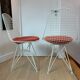 Pair of Wire chairs by Ray & Charles Eames, Vitra edition
