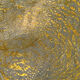 Empty ashtray pocket Murano Barovier Toso Vintage gold glitter
