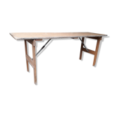 Table de guinguette pliante