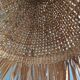 Suspension rattan and raffia