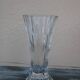 Vase en verre strié
