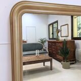 Old gilded mirror
