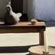 Petite poule en terre cuite, travail artisanal indonésien ancien H18