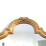 Louis XV style gilded mirror 38x58cm