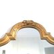 Louis XV style gilded mirror 38x58cm