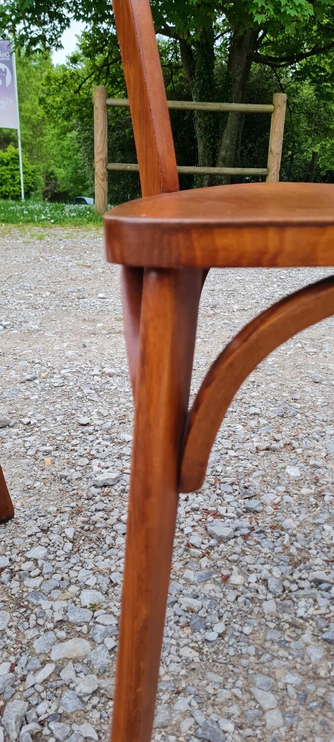 Set of 4 Baumann bistro chairs