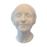 Tête en plâtre