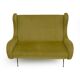 Canapé en velours moderne du milieu du siècle attribué à Marco Zanuso, Senior, Italie, années 1950