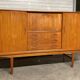 Vintage Scandinavian teak enfilade Clausen & son