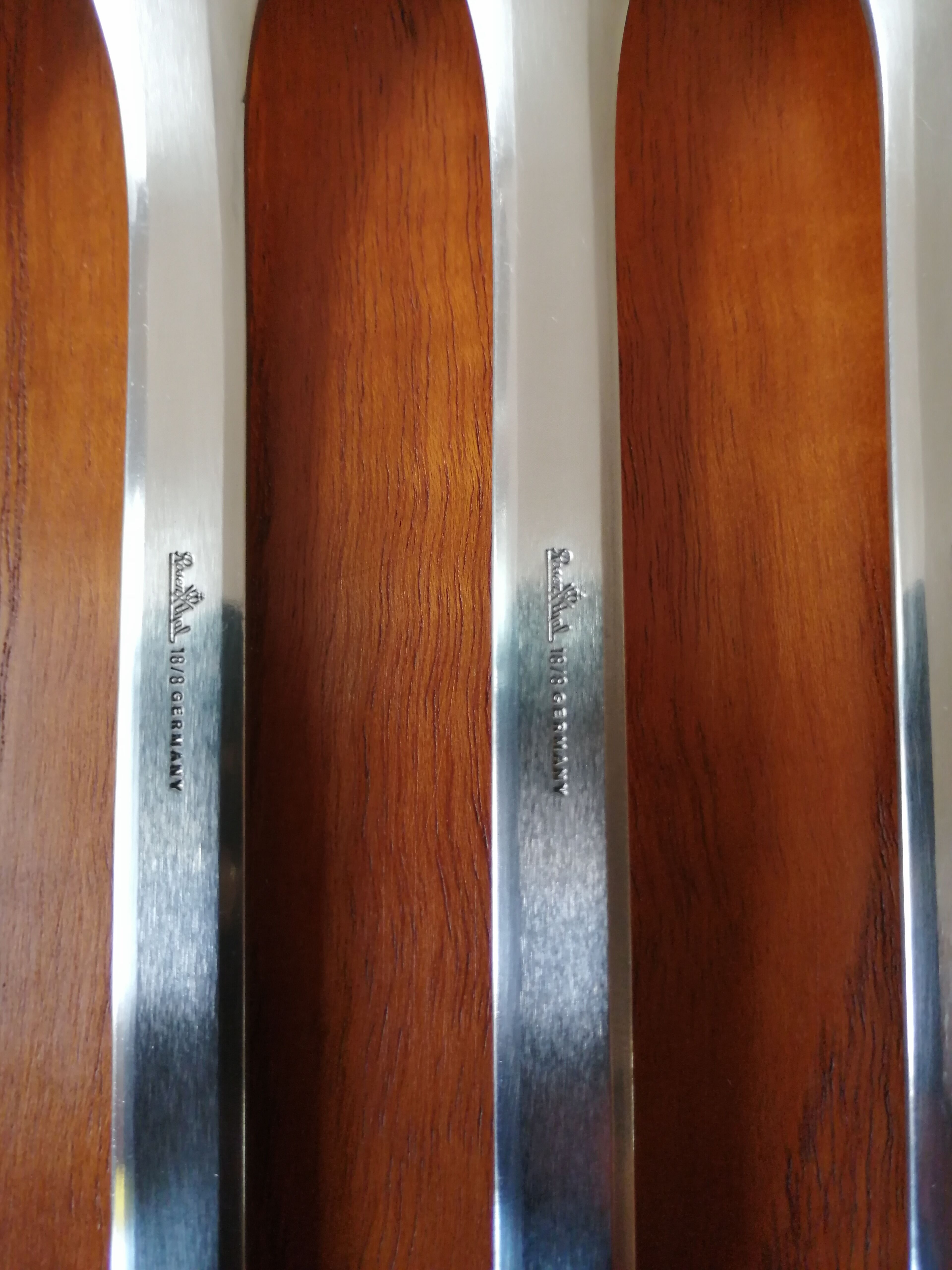 Kontur. Cutlery set 6 pers. Design Helmut Adler for Rosenthal 1954