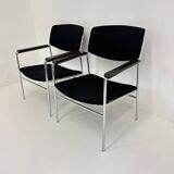 Gijs van der Sluis Minimalist Lounge chair , 1970s