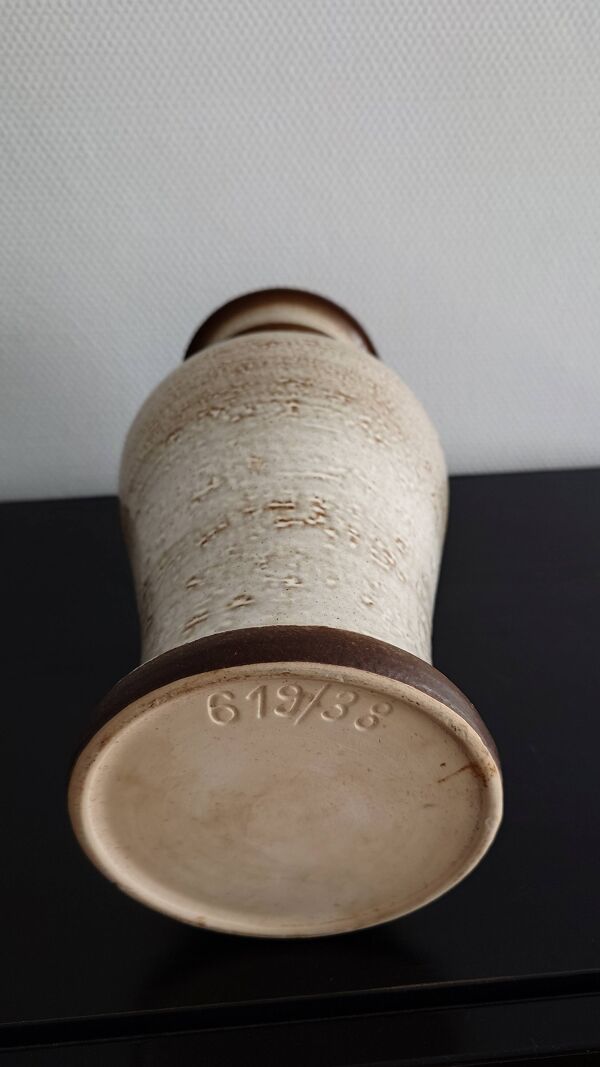 Grand vase en céramique vintage Europe style West Germany –années 1960-70