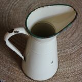 Large pitcher Enamelled sheet metal