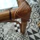 Rattan coffee table