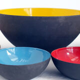 7 bowls first edition by Herbert Krenchel Krenit 1954