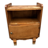 Magnificent Vintage Art Deco Bedside Table from the 1940s | Nightstand to Restore