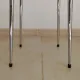 Tabouret rond vintage en formica années 70