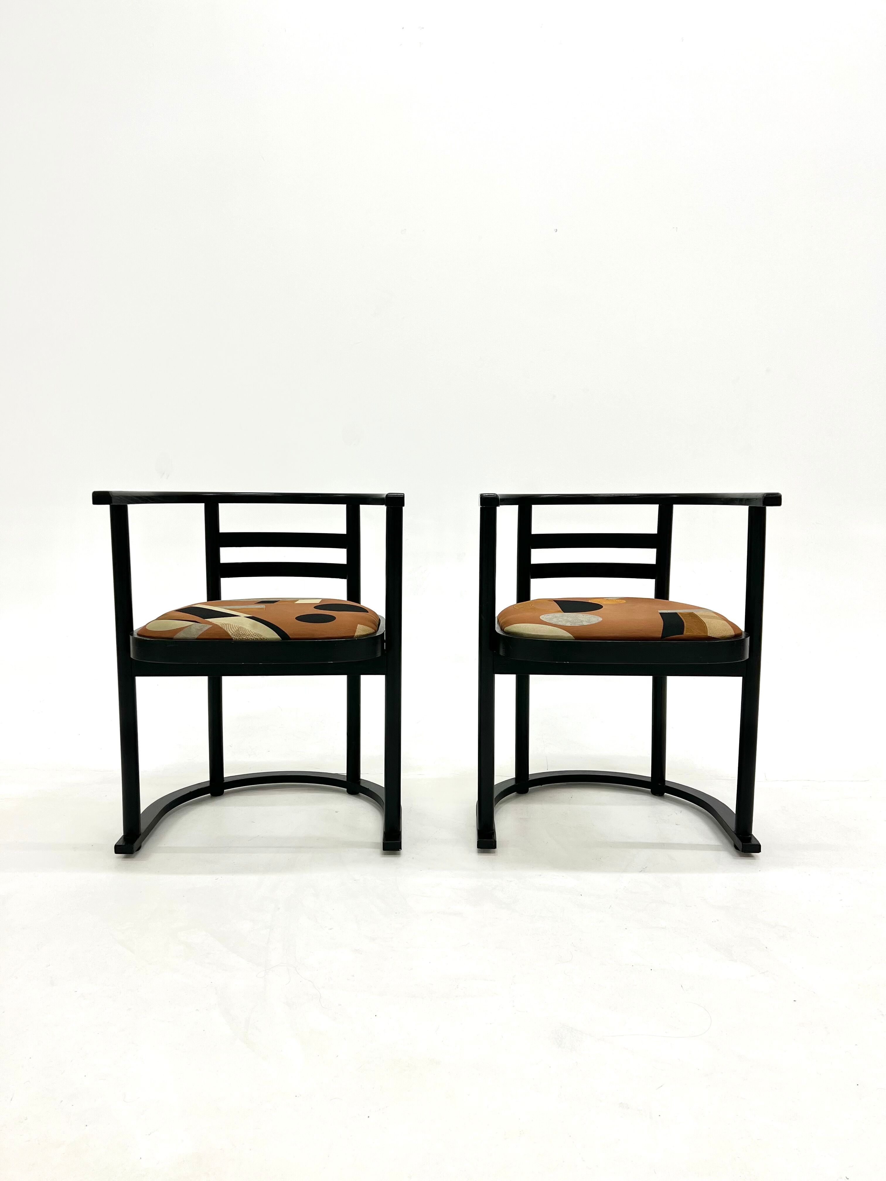 Paire de chaises 1950