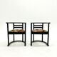 Paire de chaises 1950