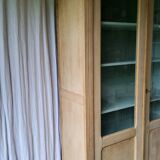 Antique school bookcase