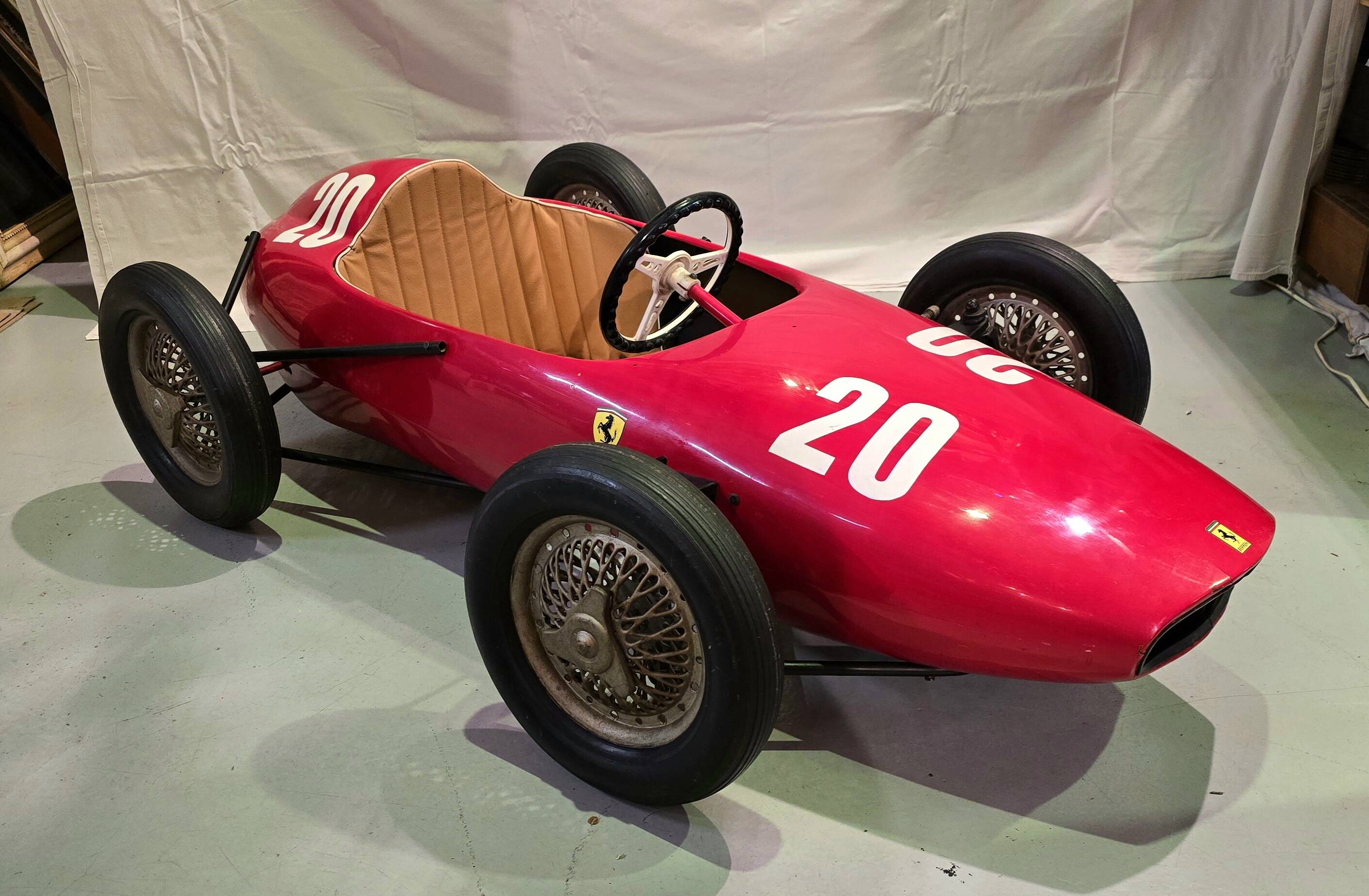 Pedal car E.D.F. – Ferrari F1 type (circa 1960)