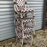 Rattan bistro chairs