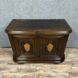Art Nouveau period sideboard in oak and burl circa 1900