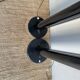 Two Artemide Megaron G.Frattini-505002 designer floor lamps