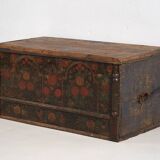 Antique folk art style trunk (1838) #46