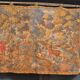 Tapisserie murale scène de chasse à courre