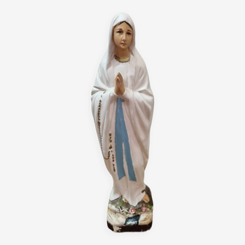 Vierge Marie, statue plâtre début XXéme