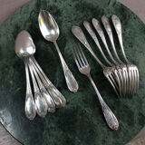 Set of 6 complete dessert cutlery