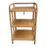 Rattan bedside