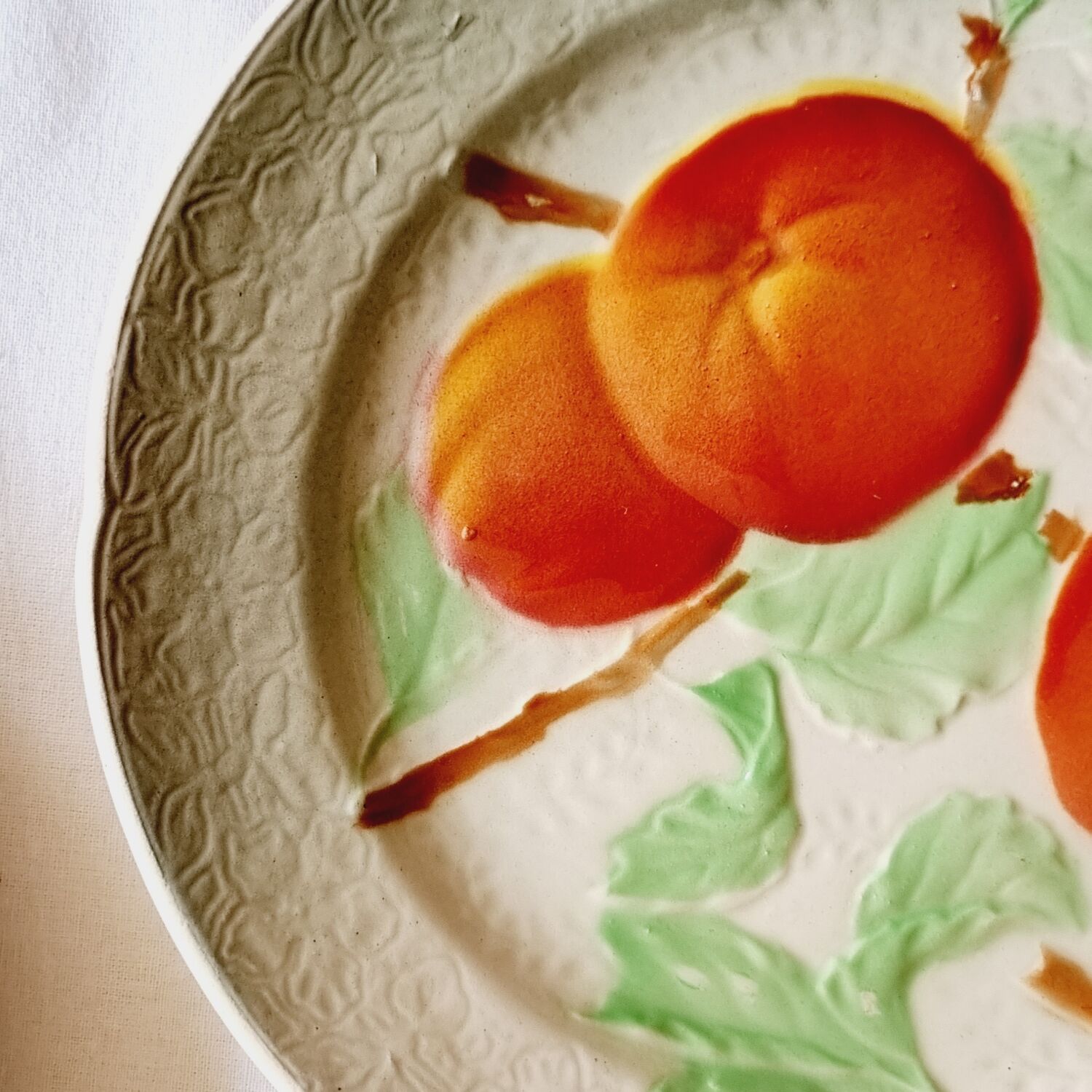 1 plate orange slurry Saint Clément