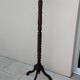 Vintage wooden coat rack parrot antique